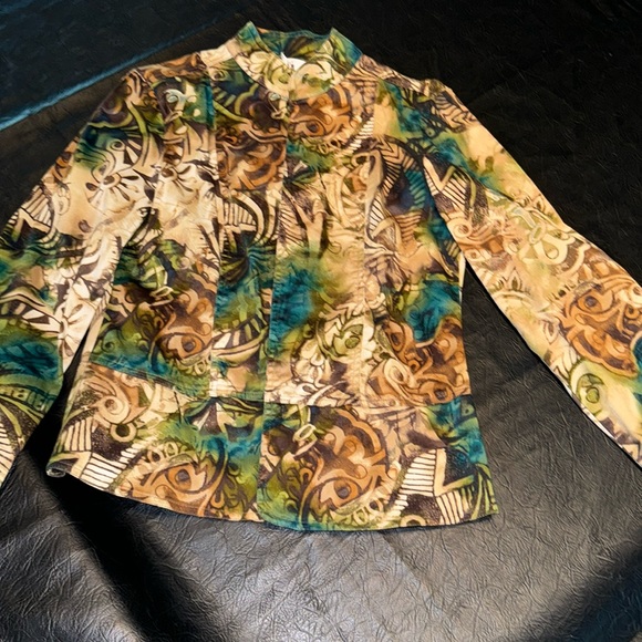 Chico’s Jacket, size 0 (4), EUC - Picture 1 of 9